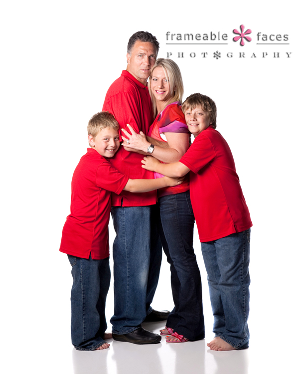 Family Portrait, Frameable Faces Photography, West Bloomfield Photographer