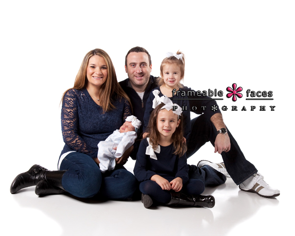 Family Photo, Frameable Faces Photography