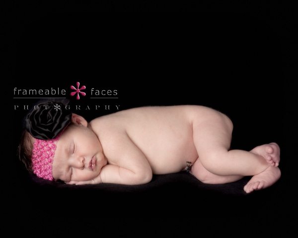 Sleeping baby, Frameable Faces Photography