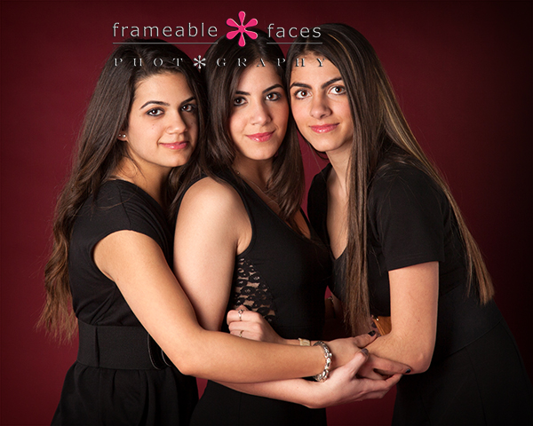Portraits of Three Sisters